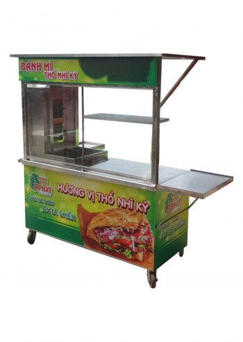 Xe bánh mì Thổ Nhĩ Kỳ mái bằng 1m50
