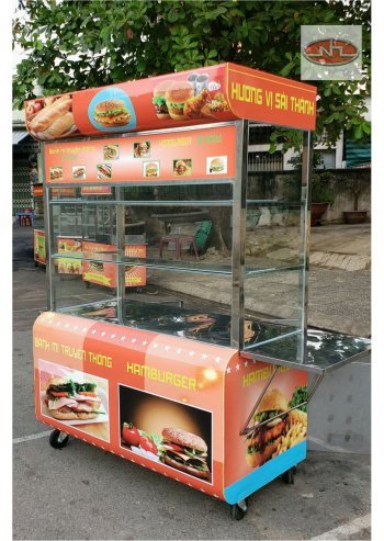 Xe bánh mì kiểu mới 1m40