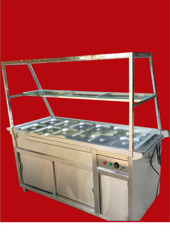 Tủ hâm nóng thức ăn đẹp 12 khay