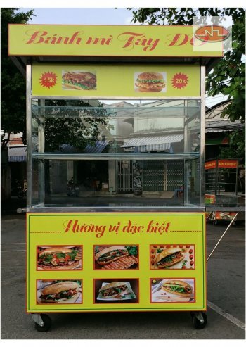 Xe bánh mì đẹp 1m20