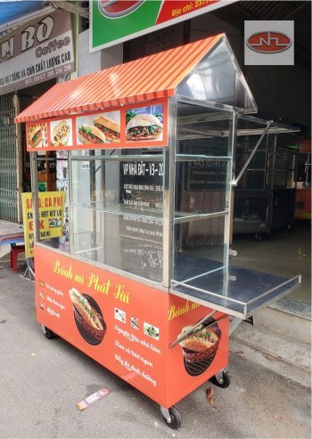 Xe bánh mì đẹp 1m50 