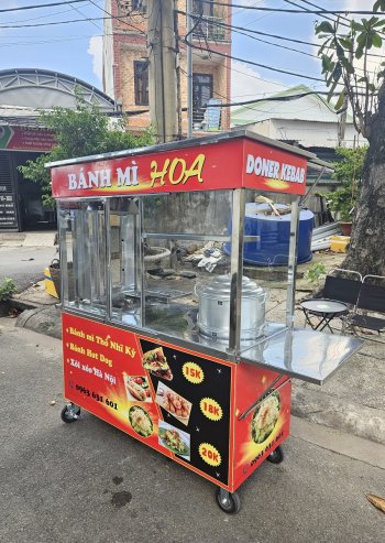 Xe bánh mì Thổ Nhĩ Kỳ + Nồi hấp xôi