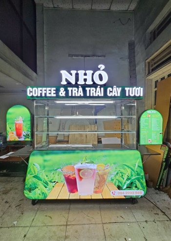 Xe trà sữa full hộp đèn