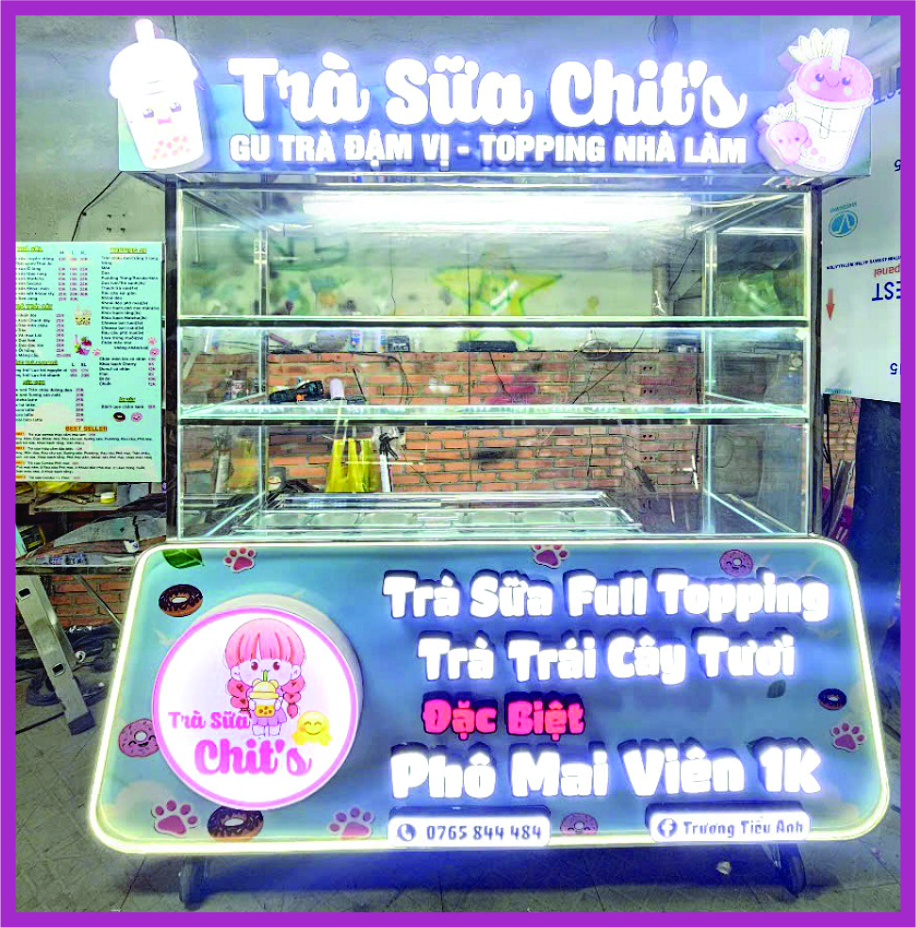Xe trà sữa đẹp